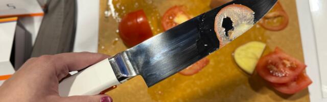 CES 2026: This knife has a secret party trick. It vibrates when you cut with it.