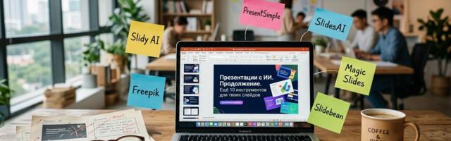 Топ-10 нейросетей для генерации презентаций в 2026 году