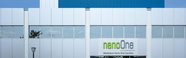Nano One to increase battery material manufacturing capacity with funding from US Department of Defense