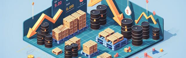 Oil prices drop as U.S. crude inventories increase