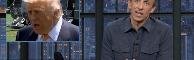 Seth Meyers reacts to Trump saying he doesnt think about Americans’ financial situations
