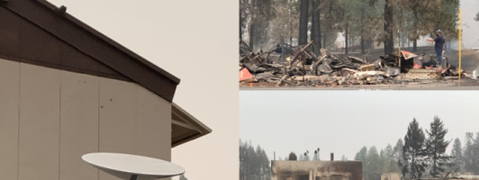 Starlink puts towns devastated by wildfires online for disaster relief workers
