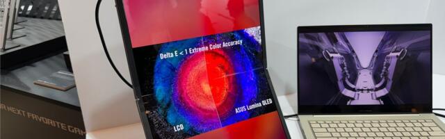 Asus' new ZenScreen is a 17.3-inch portable monitor that folds in half