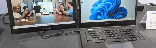Acemagic's Z1A is a dual-screen laptop you might actually want to use