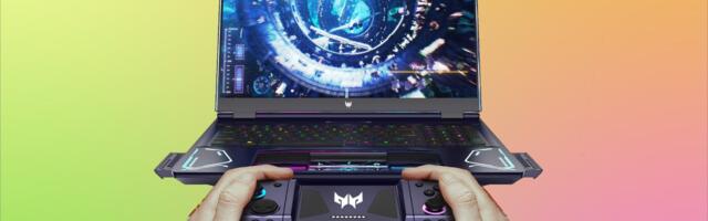 Project DualPlay: This gaming laptop's touchpad doubles as a controller