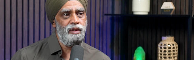 Harjit Sajjan reports for duty