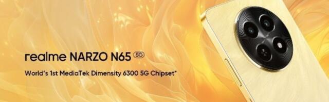 Realme Narzo N65's launch date, specs, and design revealed