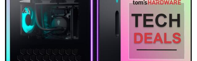Dell lists a hot deal with $400 off this RTX 5080 Alienware gaming PC