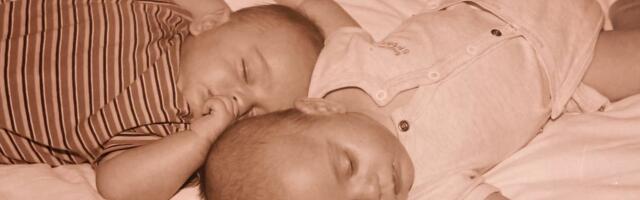 I thought my twins were fraternal, but no one can tell them apart. They refused to take a DNA test for me.