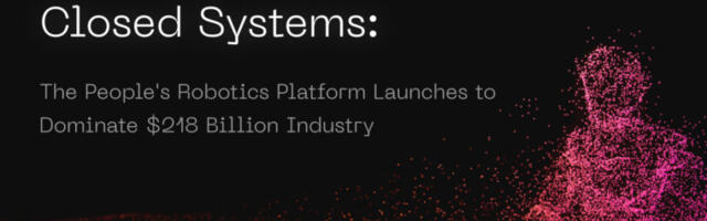 Roba Shatters Closed Systems: The People’s Robotics Platform Launches To Dominate $218b Industry