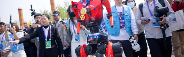 A robot runner just beat a half-marathon record