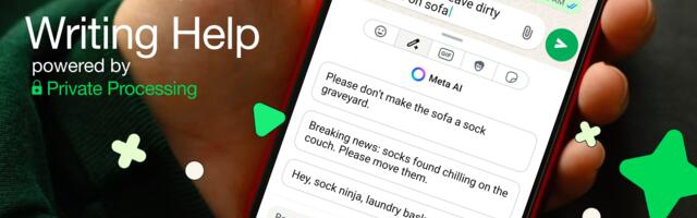 WhatsApp’s new AI-powered writing helper could help you avert another awkward conversation disaster