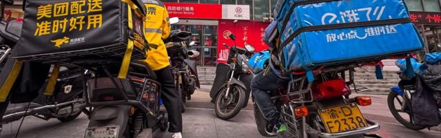 China’s delivery platforms compete to offer better worker benefits