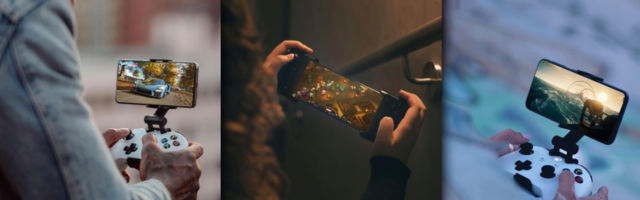 Microsoft showcases mobile gaming accessories designed to work with Xbox cloud gaming