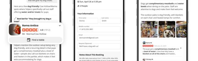 Yelp's AI Assistant Can Now Book Restaurants, Doctors, and More