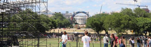 I visited Washington, DC, for the first time. The capital felt like one big construction site.