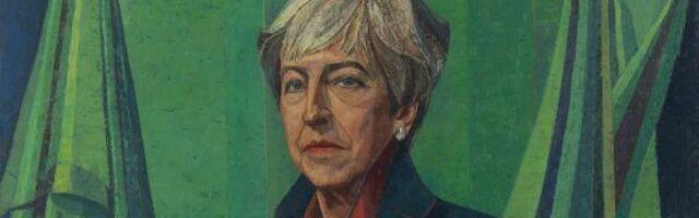 The viral portrait of Theresa May, explained by the artist