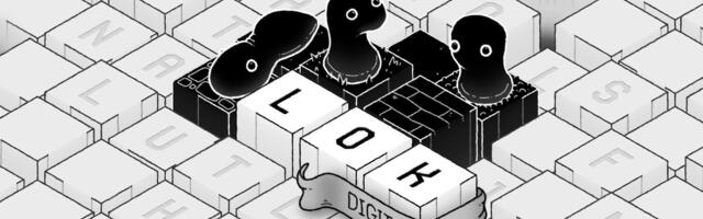 Lok Digital is a surreal puzzle game full of made-up words