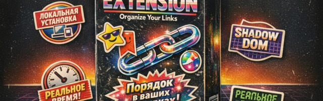 Вайбкодинг: как сгенерировать код расширения для визуализации ссылок в закладках браузера с помощью ИИ
