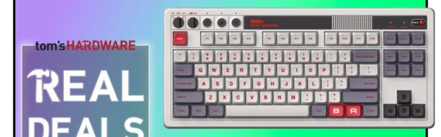 Grab this cool retro console inspired keyboard for just $83