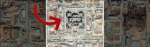 China is building the world's biggest military command center. Here's what it looks like.