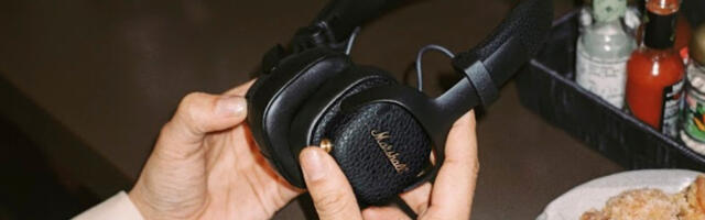 Marshall's new on-ear headphones look like a guitar amp and feature ANC