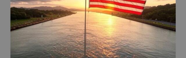 Donald Trump Threatens Panama With AI Image of U.S. Flag in Canal