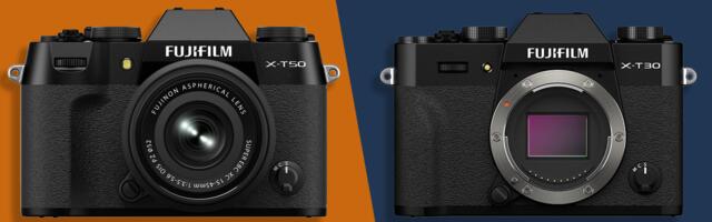 Fujifilm X-T30 III vs Fujifilm X-T50: 5 key differences between Fujifilm's entry-level and mid-range mirrorless cameras Fujifilm X-T30 III vs Fujifilm X-T50: 5 key differences between Fujifilm's entry-level and mid-range mirrorless cameras