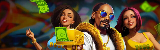 Bow wow wow as Snoop Dogg appears in his own celebrity-branded slot game