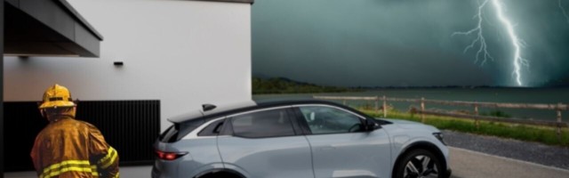 Renault’s Megane E-Tech has cool new features for quenching battery fires