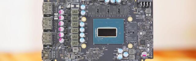 Intel's new Arc GPU gets naked in unsanctioned peep show — B580 has Nvidia Founders Edition-inspired cooler, BGM-G21 die surrounded by 20 Gbps GDDR6 memory