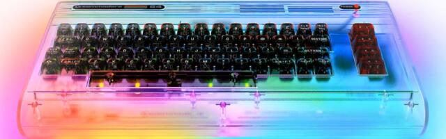 The Commodore 64 Is Back—and More Gamer-Fueled Than Ever With a Transparent RGB Case