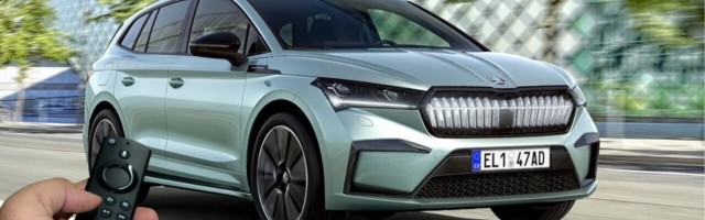 Skoda launches a virtual showroom on Amazon Fire for its first EV