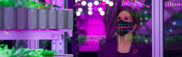 Nicola Sturgeon welcomes £42 million Series B fundraise for Scottish agritech business IGS