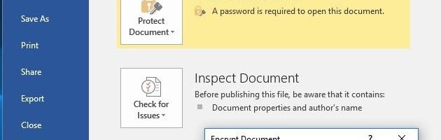 How to Password Protect an MS Word, Excel or PowerPoint file: manual for dummies?