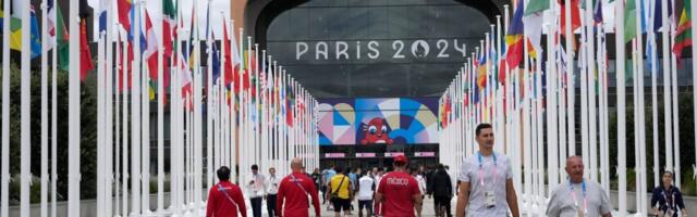 Athletes enjoying their first days at the giant Olympic village ahead of the Paris Games