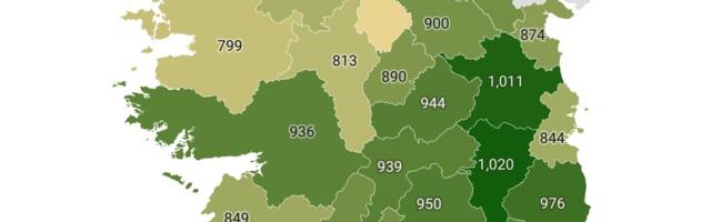 CSO data reveals the counties with the highest electricity bills