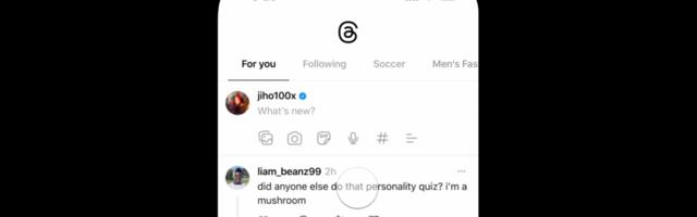 Meta is testing custom feeds for Threads