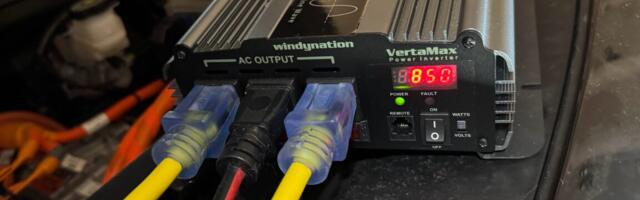 Old Bolt, new tricks: Making an EV into a backup power station with an inverter