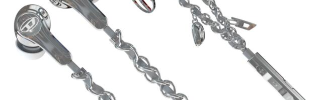 Diesel’s wired earbuds look exactly like wired earbuds from Diesel