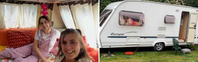 I lived in a camper van outside my grandfather's home to help him feel less lonely. The move also helped me grow.