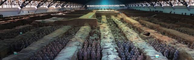 In 1974, a Chinese farmer named Yang Zhifa was digging a well in a dry field outside Xi’an when his shovel struck a clay head, and the well he never finished opened the first pit of a buried army of more than 8,000 terracotta soldiers