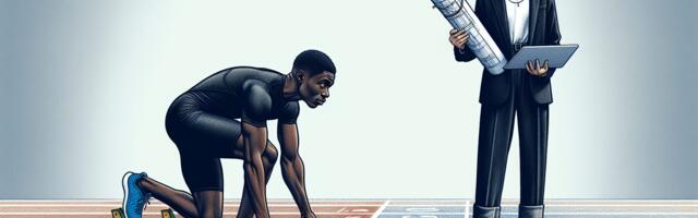 Olympian draws parallels between athletics and startups