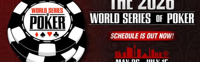 World Series of Poker reveals expansive 2026 summer schedule and innovations