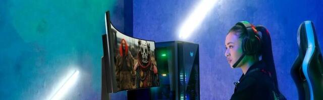 Acer debuts 57-inch Predator Z57 DUHD gaming monitor at CES — it launches alongside two new 240Hz OLED monitors