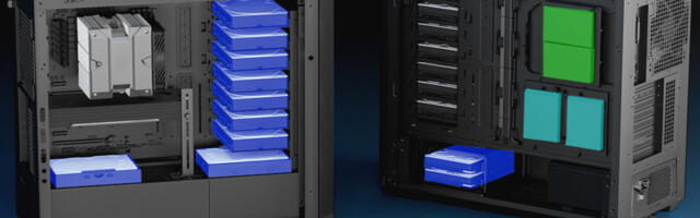 A workstation PC with 540TB storage is within reach — this tower case can hold up to 15 x 36TB Seagate HDDs