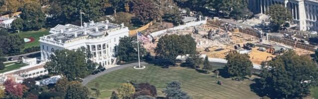 Companies doing construction on White House take down websites amid backlash