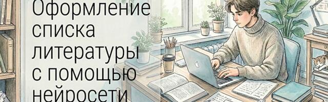 Оформление списка литературы по ГОСТ с помощью нейросети: Лучшие генераторы библиографии