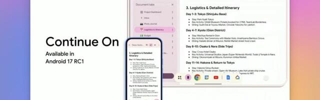 Android 17 is finally getting Apple’s Handoff feature, and it’s about time