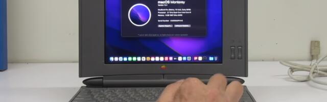 Apple's 1994 PowerBook 520C rises from the grave with iPad display and 2015 Core i5 MacBook Pro internals